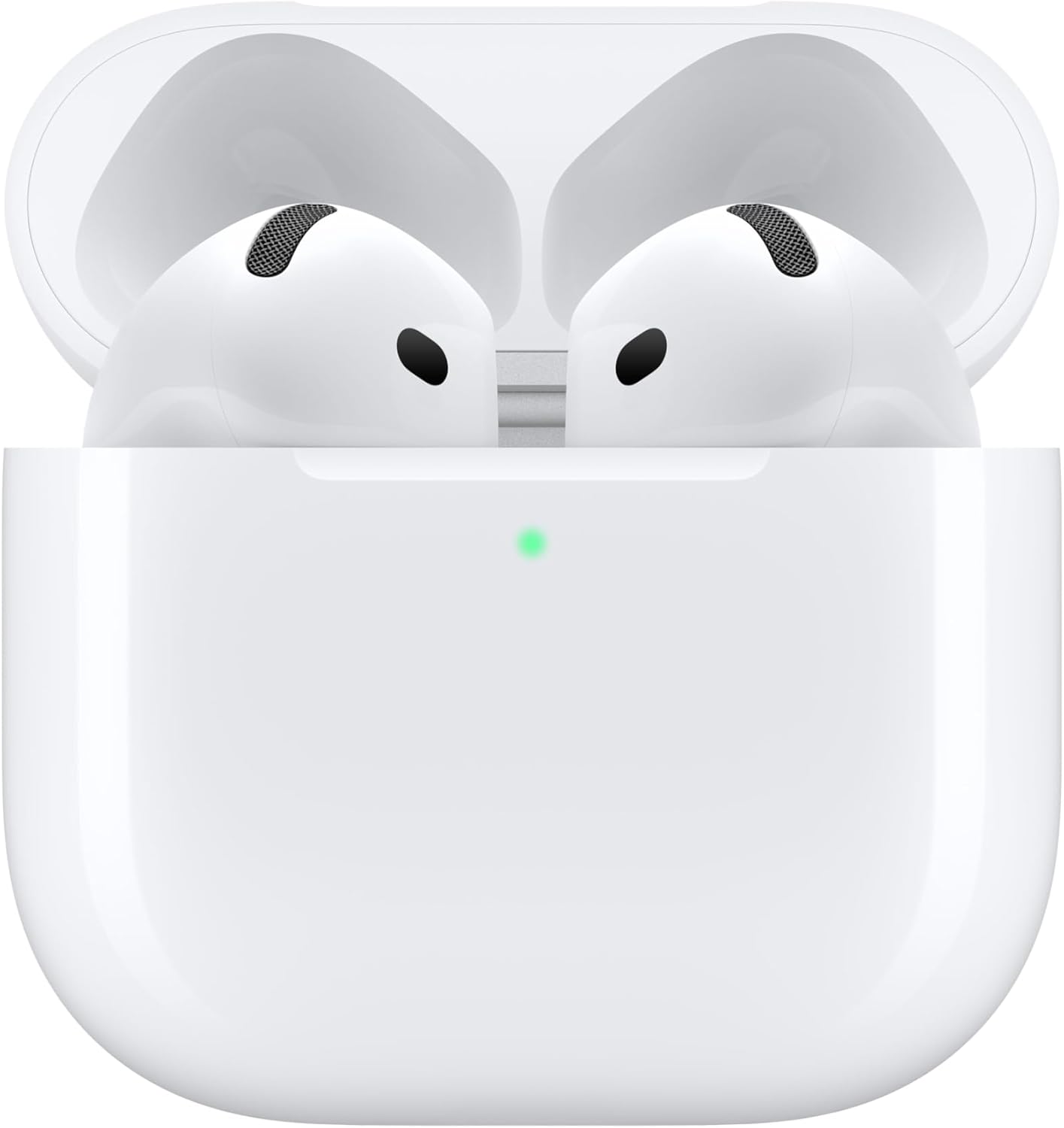 AirPods 4 Écouteurs sans Fil, écouteurs Bluetooth, avec Réduction Active du Bruit, Audio adaptatif, Mode Transparence, Audio Spatial personnalisé, boîtier de Charge USB-C, Recharge sans Fil
